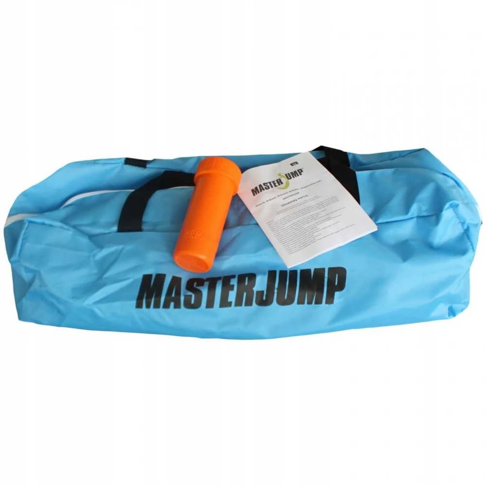 AirSpot pripučiamas batutas MASTER 100 x 20 cm Pilka Rožinė