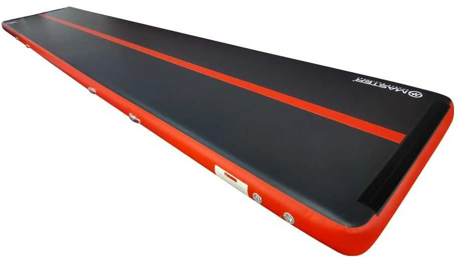 Airtrack MASTER Juodas Raudona 800 x 150 x 20 cm