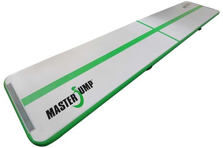 Aitrack MASTER pripučiamas kilimėlis 500 x 100 x 10 cm pilka žalia
