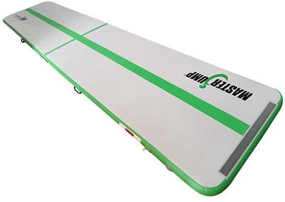 Aitrack MASTER pripučiamas kilimėlis 500 x 100 x 10 cm pilka žalia