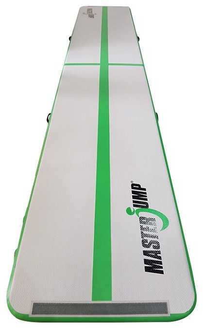 Aitrack MASTER pripučiamas kilimėlis 500 x 100 x 10 cm pilka žalia