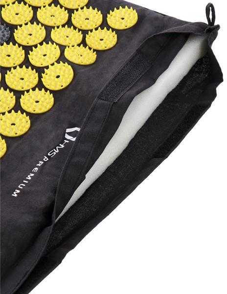 AKM04 Juodas SET HMS PREMIUM AKUPRESURINIS KILIMAS