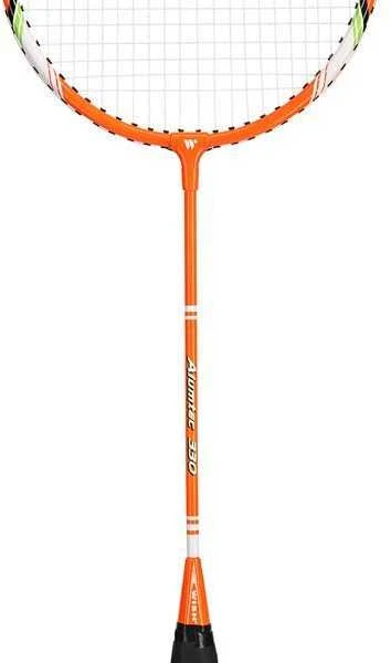ALUMTEC 330K BADMINTON RAKETĖS RINKINYS MĖLYNAS + ORANŽINĖS NORĖJIMAS