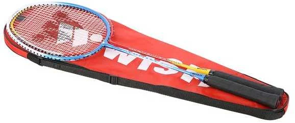 ALUMTEC 366K BADMINTONO RAKETŲ RINKINYS RAUDONAS+GELTONAS, MĖLYNAS+Baltas Wish