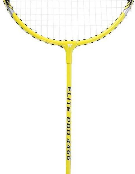 ALUMTEC 4466 GELTONAS BADMINTONO RINKINYS 2 Vnt. + langinės 3 Vnt.