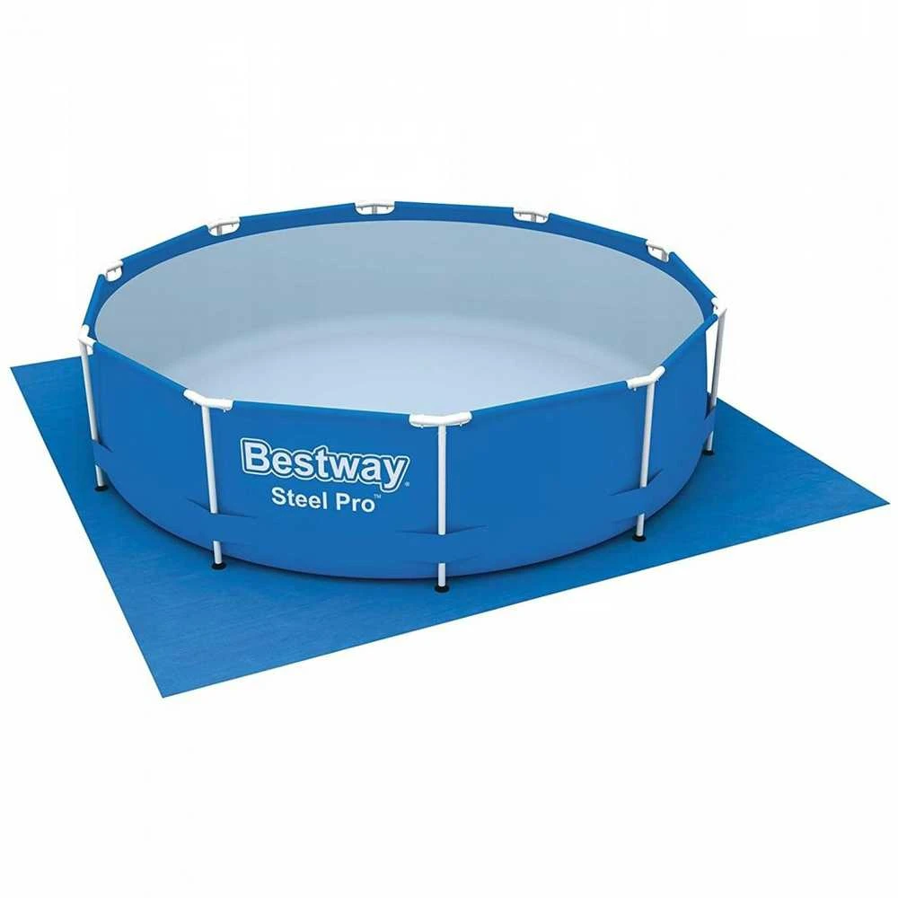 Apsauginis kilimėlis BESTWAY sodo baseinui 335 x 335 cm