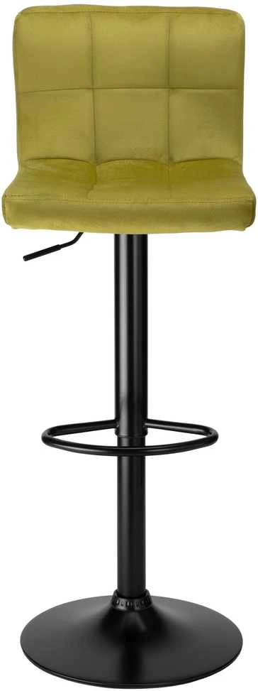 Arako Juodas Olive Velvet baro kėdė