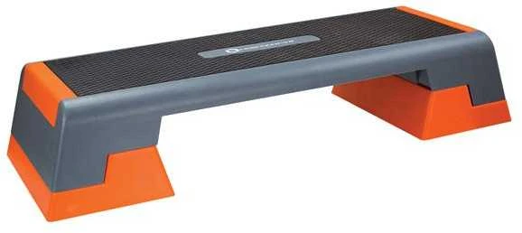 AS007 JUODOS/ORANŽINĖS AEROBIKOS STEP HMS PREMIUM