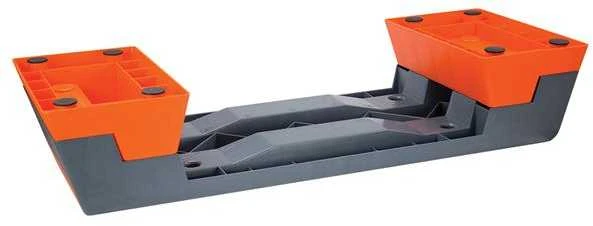 AS007 JUODOS/ORANŽINĖS AEROBIKOS STEP HMS PREMIUM