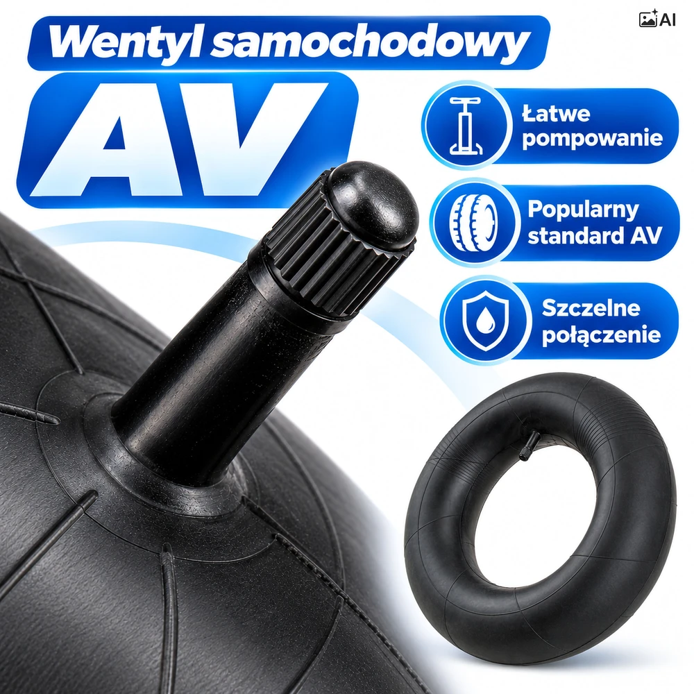 ASEDA 3.5/4.00-6 guminė karučio vidinė kamera