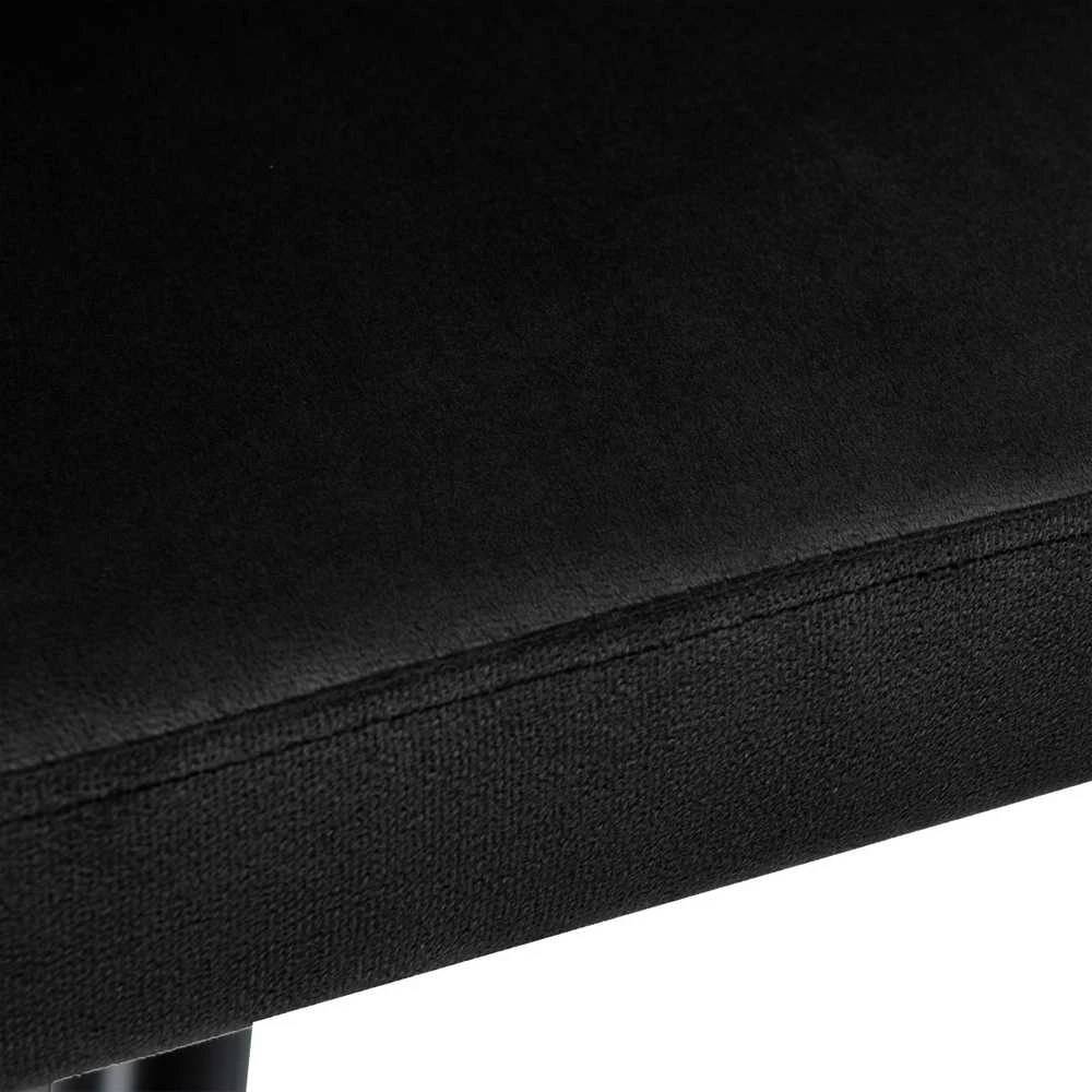 ASTON VELVET austinė aksominė kėdė, juoda