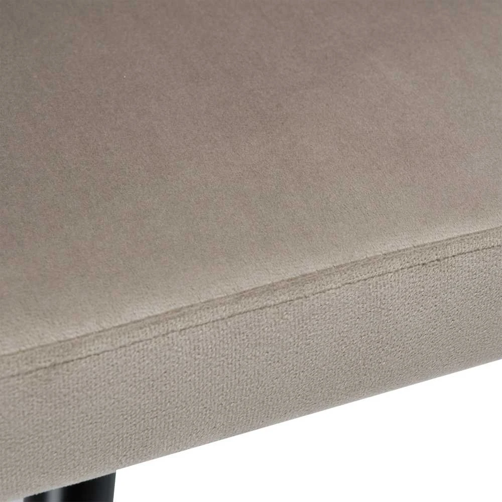 ASTON VELVET taupe austinė aksominė kėdė