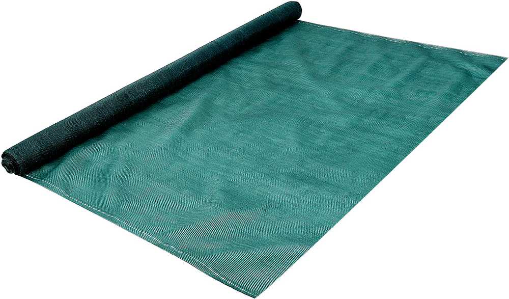 ATŠESINYS TINKLAS 140G/M2 1.5X10M TAMSIAI ŽALIA