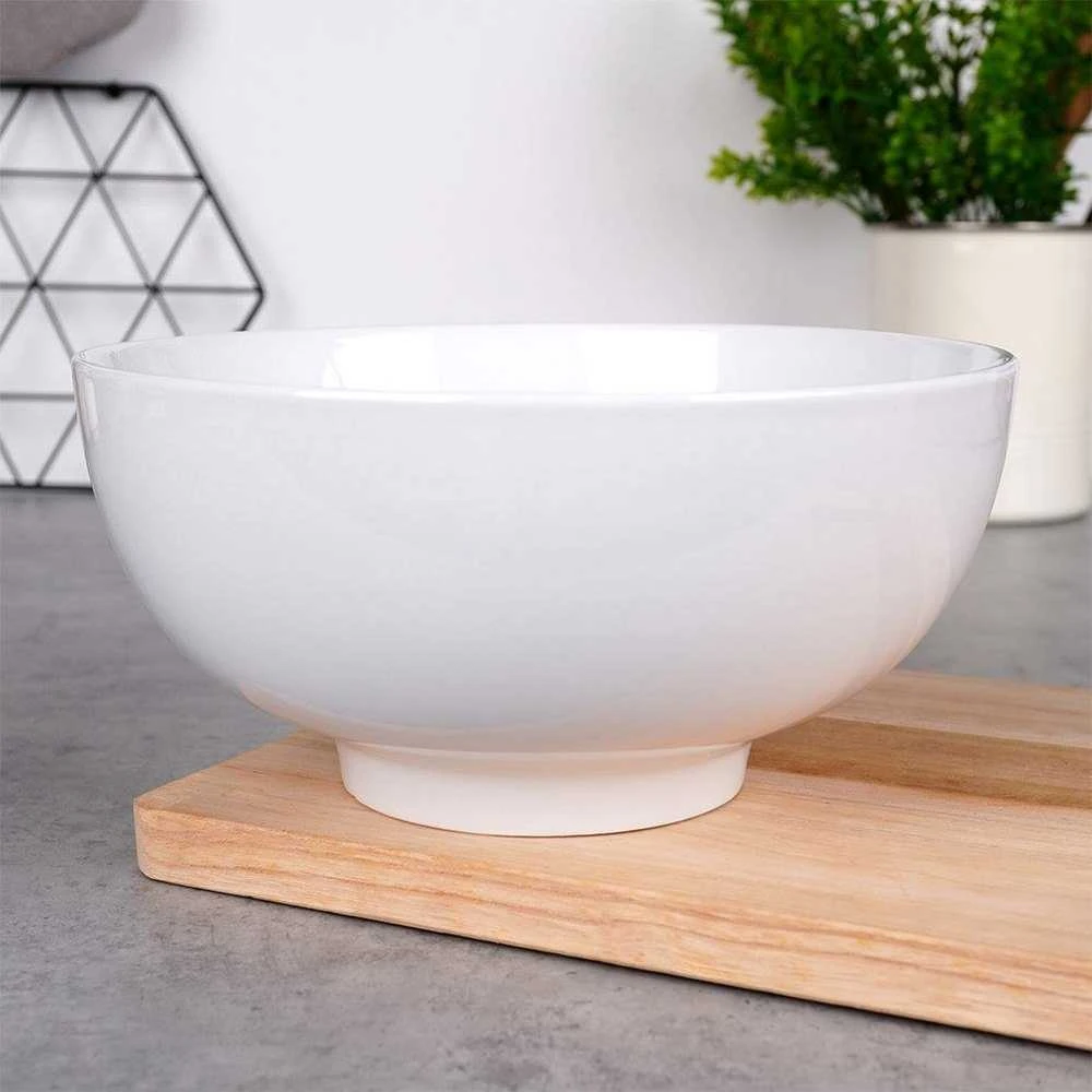 Baltas porcelianinis dubuo 20 cm 1,6 l