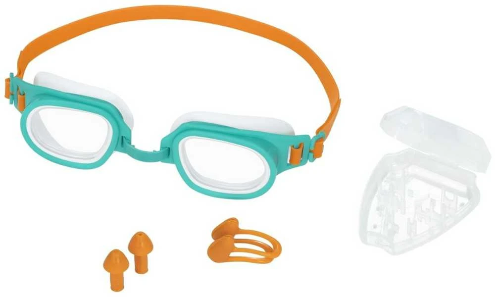 BESTWAY Aquanaut Essential plaukimo akiniai su kištukais