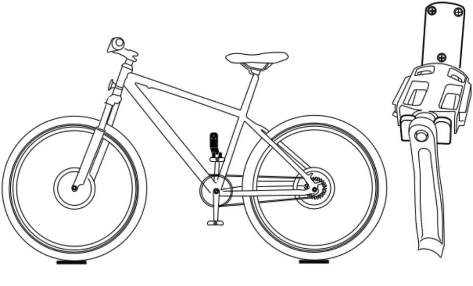 BIKEST dviračio sieninė kabykla