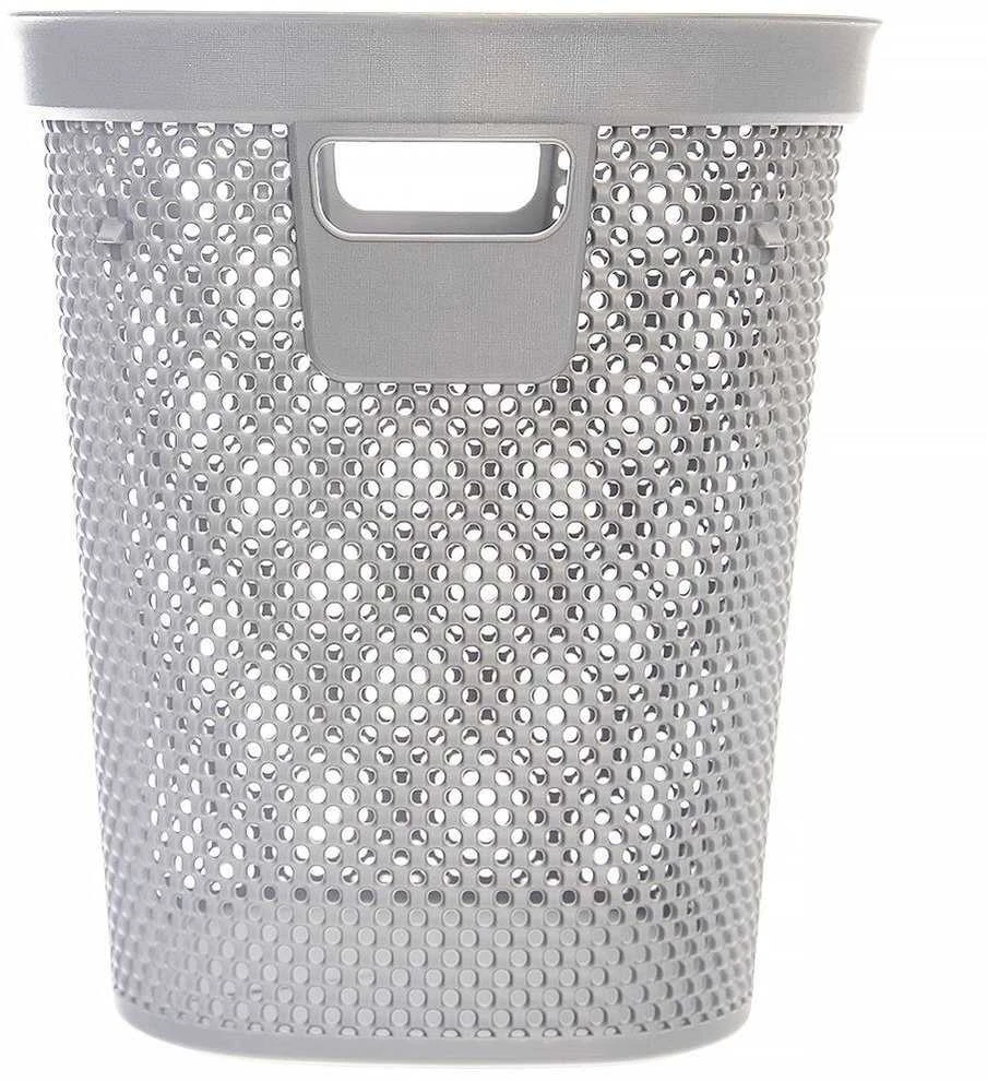 Biuro šiukšlių dėžė, pilka, 12,5 l