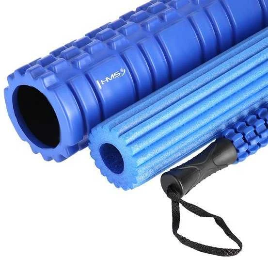 Blue FS118 Mėlynas FOAM ROLLER/3IN1 HMS ROLLER