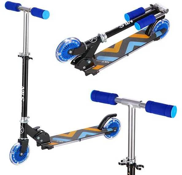 HD025 LED Mėlynas NILS EXTREME MOTOROLERIS