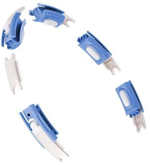 Blue HHM15 HULA HOP Mėlynas SU MAGNETU IR SVORIU + HMS SKAITIKLIS