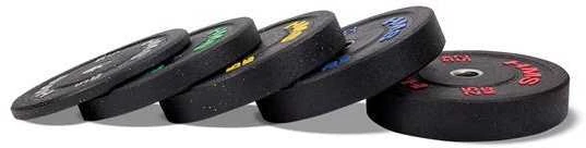 Blue HTBR20 Mėlynas OLYMPIC PLATE BUMPER 20 KG HMS