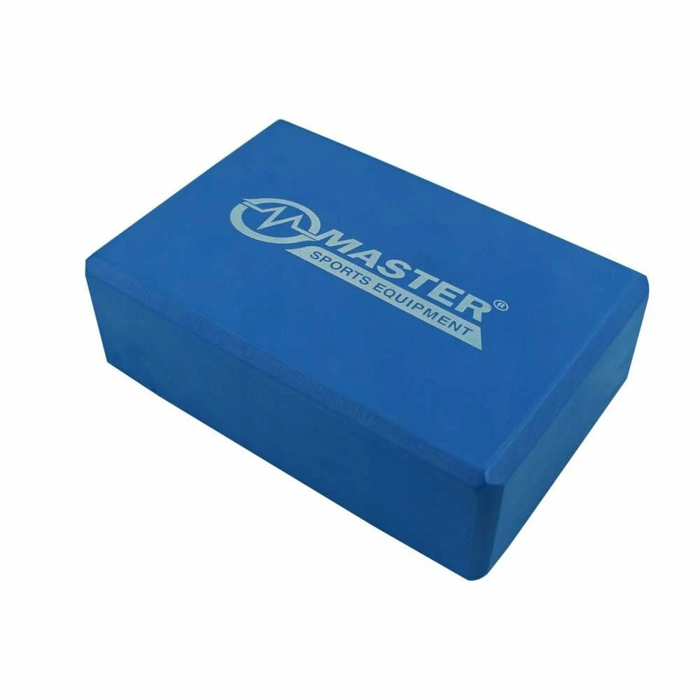 MASTER Mėlyna Yoga Block 23 x 15 x 7,5 cm