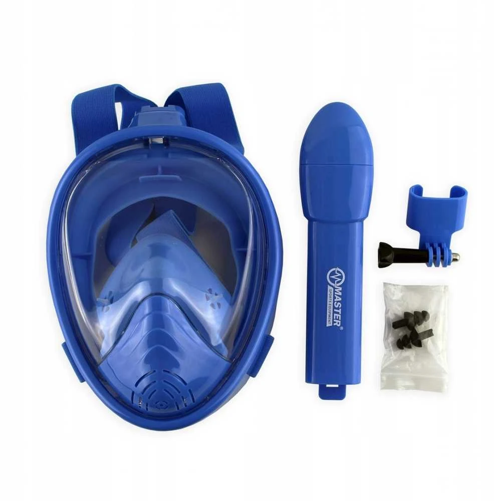 Blue MASTER viso veido nardymo kaukė XS Mėlyna