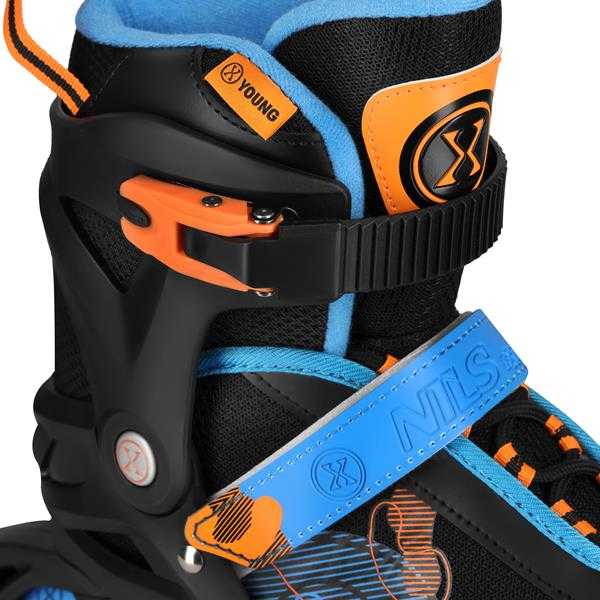 NA13808 COSMO Mėlynas INLINE RIUDŽIŲ DYDIS. M(34-37) NILS EXTREME