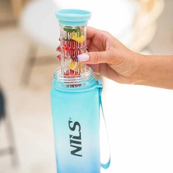 Blue NCD04 Mėlynas TRITAN BUTELIŲ NILS STOVYKLĖ