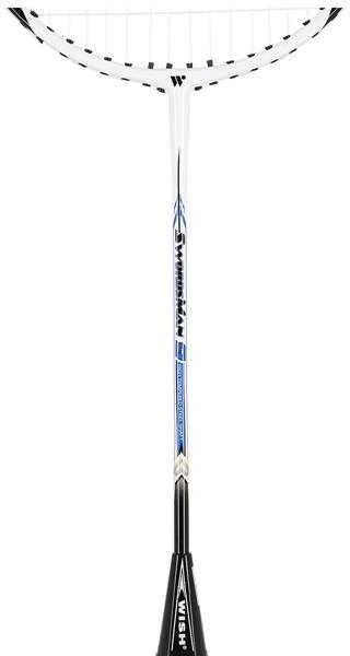 Blue STEELTEC 9K BADMINTON RAKETĖS RAUDONAS+Mėlynas WISH