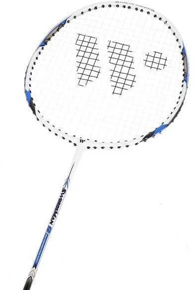 Blue STEELTEC 9K BADMINTON RAKETĖS RAUDONAS+Mėlynas WISH