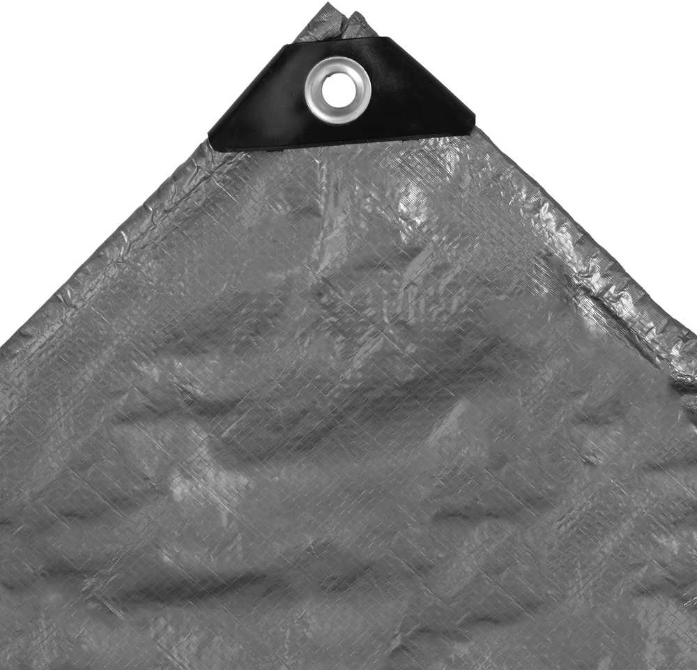 Brezentas 6x4m pilkas GRENTO 120 GSM