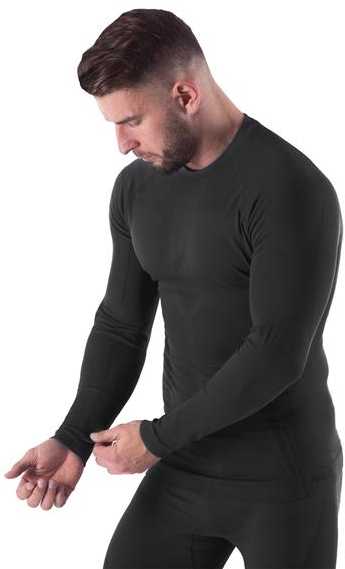 BTK0060 TERMINIAI MARŠKINĖLIAI JUODI VYRIŠKI 2XL/3XL RAGNAR NILS