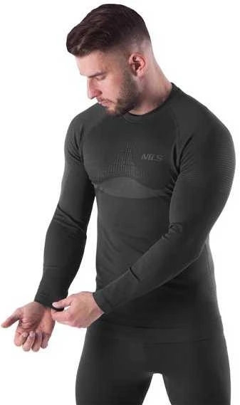 BTK0464 TERMOAKTYVI marškinėliai, JUODI, VYRIŠKAI L/XL MAGNUS NILS