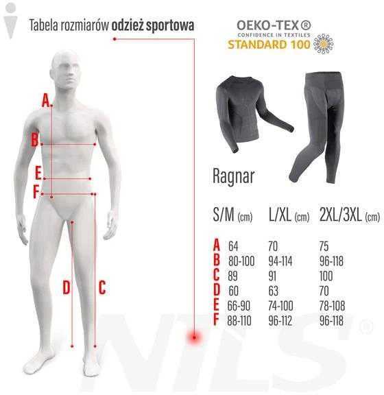 BTS0060 TERMINĖS KELNĖS PILKOS VYRIŠKOS L/XL RAGNAR NILS