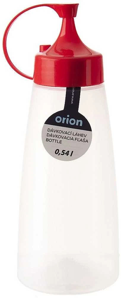 Butelis su dozatoriumi ir dangteliu / dozatoriaus padažo talpykla 525 ml