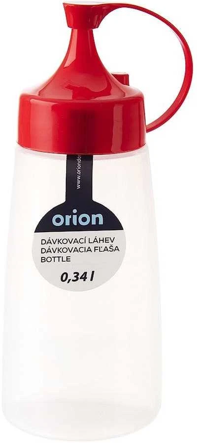 Butelis su dozatoriumi ir dangteliu / dozatoriaus padažo talpykla 340 ml