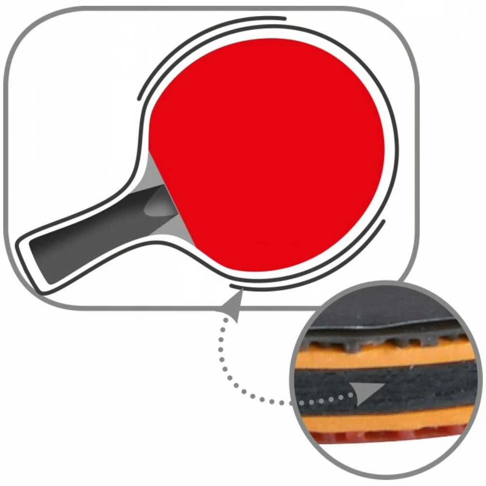 BUTTERFLY Timo Boll juoda stalo teniso raketė