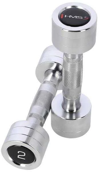 CHD02 CHROME Hanteliai (2 vnt.) HMS