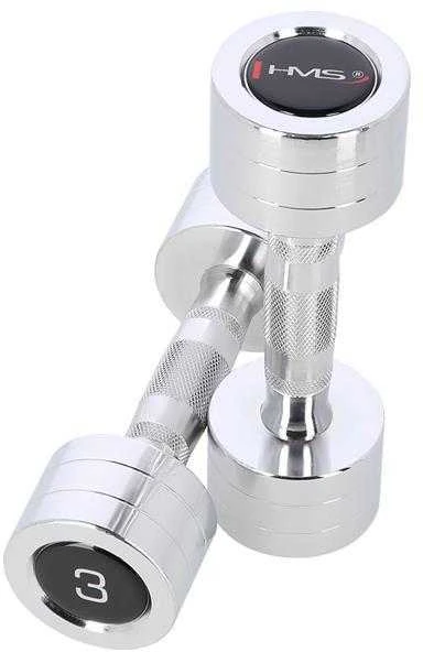 CHD03 CHROME Hanteliai (2 vnt.) HMS
