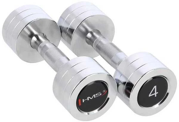 CHD04 CHROME DUMBS (2 vnt.) HMS
