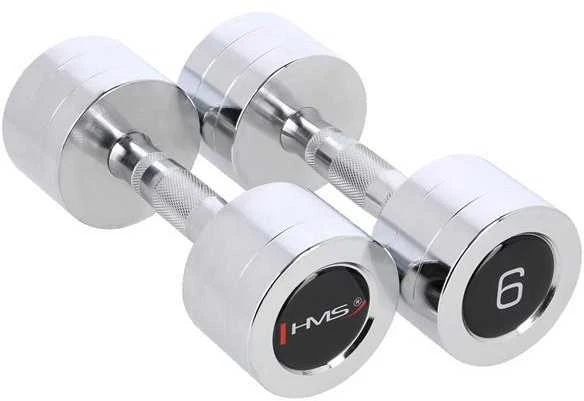 CHD06 CHROME Hanteliai (2 vnt.) HMS