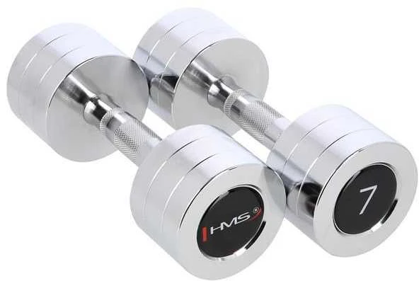 CHD07 CHROME Hanteliai (2 vnt.) HMS