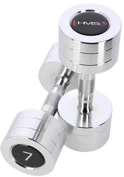 CHD07 CHROME Hanteliai (2 vnt.) HMS
