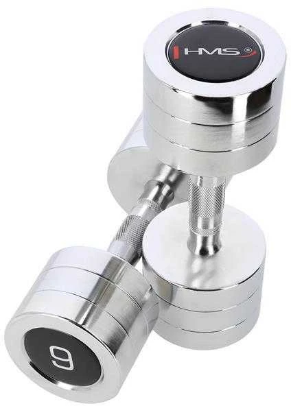 CHD09 CHROME Hanteliai (2 vnt.) HMS