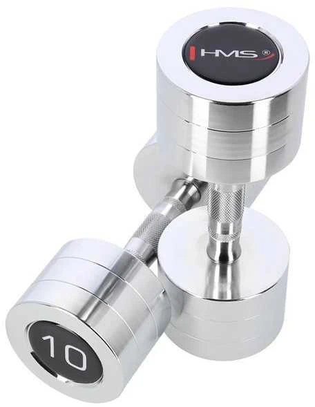 CHD10 CHROME Hanteliai (2 vnt.) HMS
