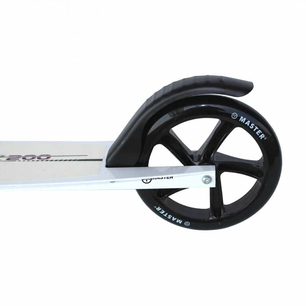 Cruiser Baltas 200 mm sulankstomas motoroleris