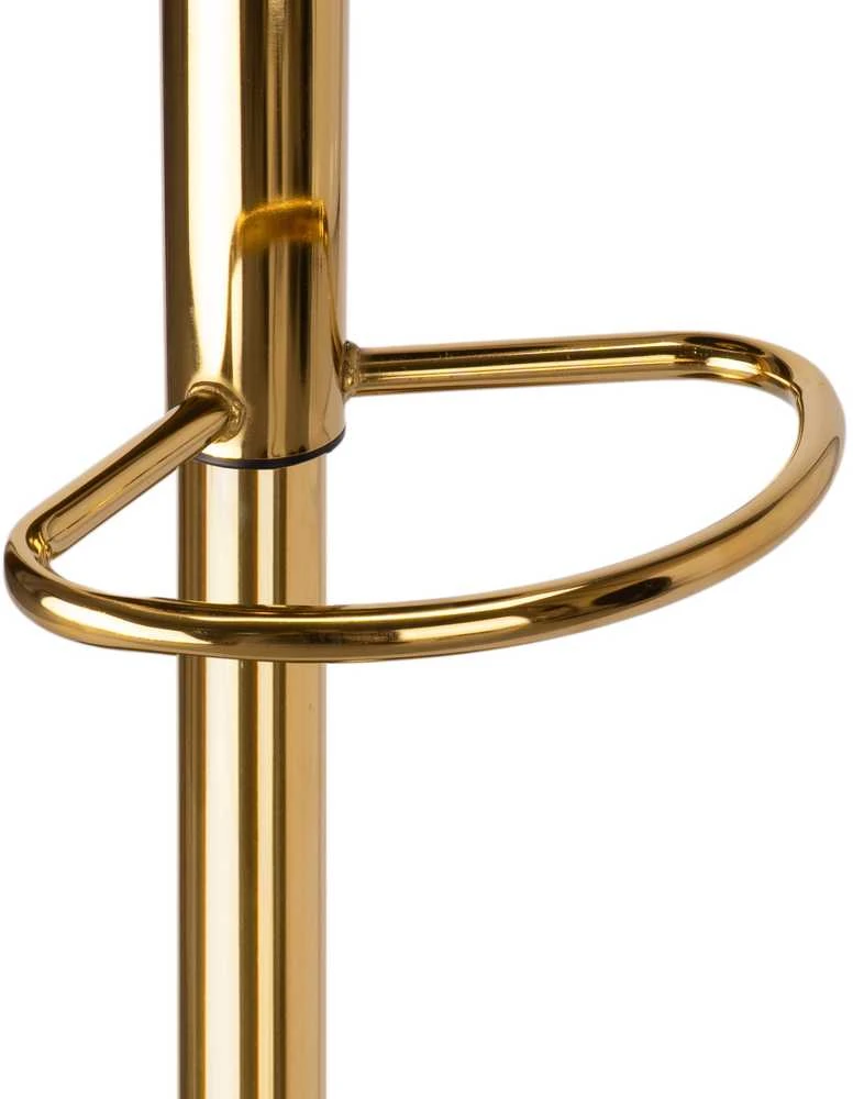 Cydro Gold grafito aksominė baro kėdė
