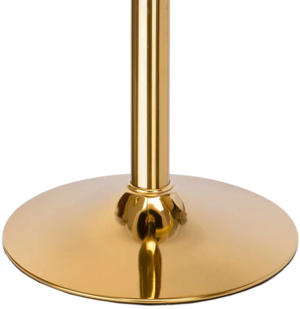 Cydro Gold grafito aksominė baro kėdė