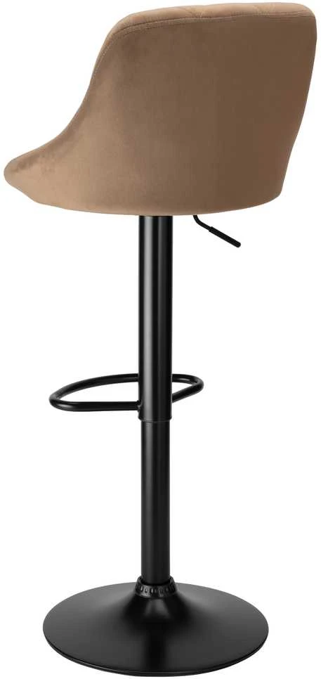 Cydro Juodas Mokka Velvet baro kėdė
